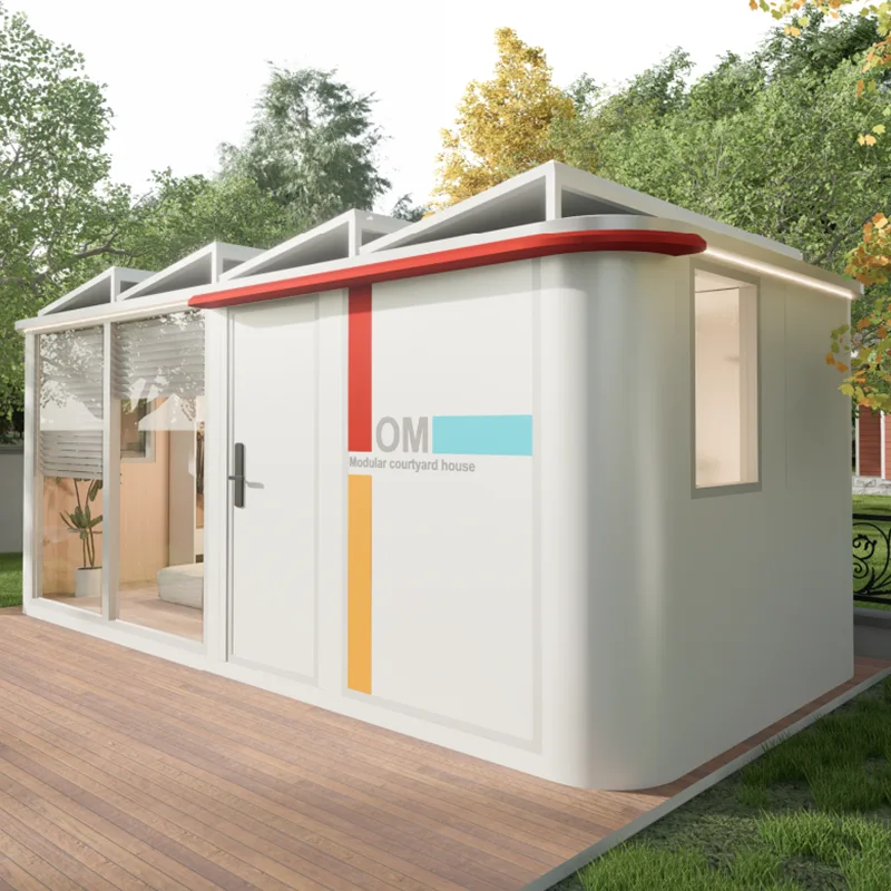 Container Courtyard House: A Practical Way to Create Flexible Outdoor Living Space